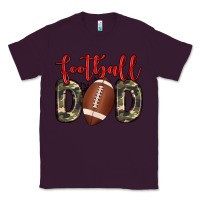 Plum football dad Classic Tee - Zillion Design Studio