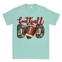 Seafoam football dad Classic Tee - Zillion Design Studio