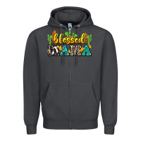Smoke blessed mama Zipper Hoodie - Zillion Design Studio