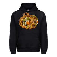 Foreset Green Leopard cowhide sunflower pumpkin Urban Hoodie - NancyCooperArtShop