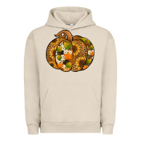 Pigment French Oak Leopard cowhide sunflower pumpkin Urban Hoodie - NancyCooperArtShop