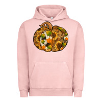 Pigment Salmon Leopard cowhide sunflower pumpkin Urban Hoodie - NancyCooperArtShop