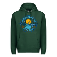 Sports Green making memories at a time Premium Hoodie - MaliasSmallBusiness