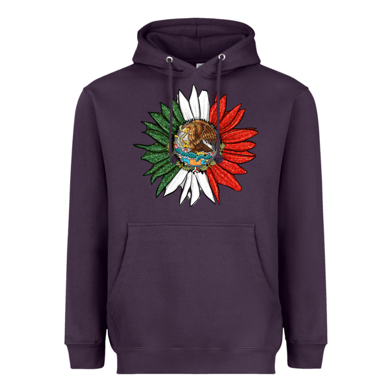 Mexico Sunflower Heavyweight Hoodie by HRA Design Shop | Teevron