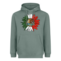 Sage mexico sunflower Heavyweight Hoodie - HRA Design Shop