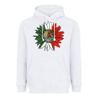 White mexico sunflower Heavyweight Hoodie - HRA Design Shop