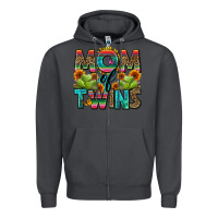 Smoke mom of twins Zipper Hoodie - Zillion Design Studio