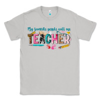Moon Dust my favorite people call me teacher Classic Tee - texasbilliewilder