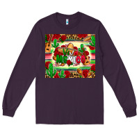 Plum viva mexico Long Sleeve Tee - Zillion Design Studio