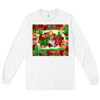 White viva mexico Long Sleeve Tee - Zillion Design Studio
