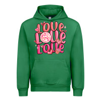 Emerald love love love valentines day Urban Hoodie - MaliasSmallBusiness