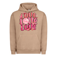 Pigment Burro love love love valentines day Urban Hoodie - MaliasSmallBusiness