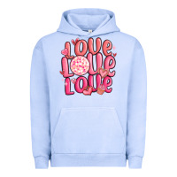 Pigment Grape Ice love love love valentines day Urban Hoodie - MaliasSmallBusiness