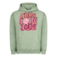 Pigment Oil Green love love love valentines day Urban Hoodie - MaliasSmallBusiness