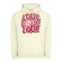 Pigment Pistachio love love love valentines day Urban Hoodie - MaliasSmallBusiness