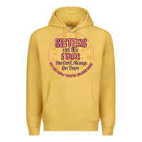 Antique Gold sisters are like stars you can't always see them Premium Hoodie - MaliasSmallBusiness