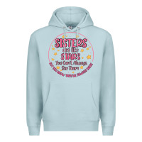 Blue Mist sisters are like stars you can't always see them Premium Hoodie - MaliasSmallBusiness