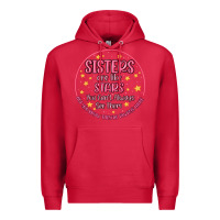 Cardinal sisters are like stars you can't always see them Premium Hoodie - MaliasSmallBusiness