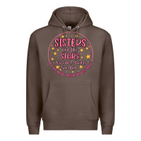 Coffee sisters are like stars you can't always see them Premium Hoodie - MaliasSmallBusiness