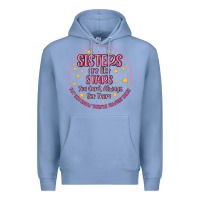 Colony Blue sisters are like stars you can't always see them Premium Hoodie - MaliasSmallBusiness