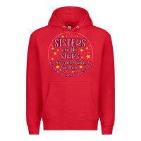 Red sisters are like stars you can't always see them Premium Hoodie - MaliasSmallBusiness