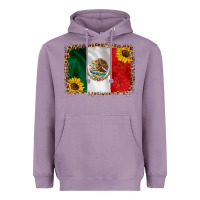 Lavender mexico flag background Heavyweight Hoodie - HRA Design Shop