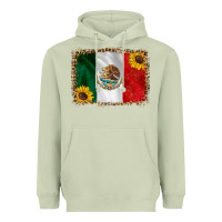 Matcha mexico flag background Heavyweight Hoodie - HRA Design Shop