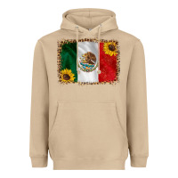 Mushroom mexico flag background Heavyweight Hoodie - HRA Design Shop