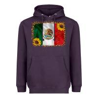 Plum mexico flag background Heavyweight Hoodie - HRA Design Shop