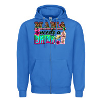 True Royal mama needs a drink Zipper Hoodie - Zillion Design Studio