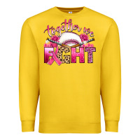 Lemon breast cancer together we fight with baseball Premium Sweatshirt - Artiststas