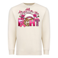 Sandshell breast cancer together we fight with baseball Premium Sweatshirt - Artiststas