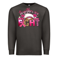 Smoke breast cancer together we fight with baseball Premium Sweatshirt - Artiststas