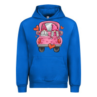 Cobalt valentines day gnome truck Urban Hoodie - MaliasSmallBusiness