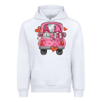 White valentines day gnome truck Urban Hoodie - MaliasSmallBusiness