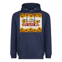Navy god bless america tumbler Heavyweight Hoodie - HRA Design Shop