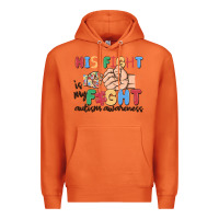 Carrot his fight is my fight autism awareness Premium Hoodie - MaliasSmallBusiness