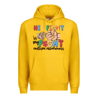 Lemon his fight is my fight autism awareness Premium Hoodie - MaliasSmallBusiness
