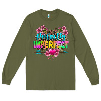 Army Green perfectly imperfect Long Sleeve Tee - texasbilliewilder