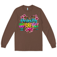 Chestnut perfectly imperfect Long Sleeve Tee - texasbilliewilder