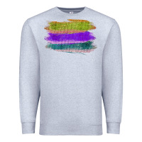 Heather Grey Green Purple Cyan Colored Triple Brush Strokes Premium Sweatshirt - Bettercallsaul