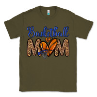Army Green basketball mom Classic Tee - Zillion Design Studio
