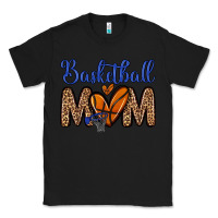 Black basketball mom Classic Tee - Zillion Design Studio