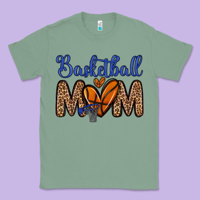 Basketball Mom Classic Tee Designed By Zillion Design Studio