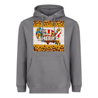 Storm god bless america square coaster Heavyweight Hoodie - HRA Design Shop