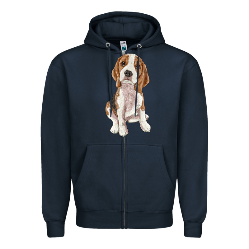 Beagle Zipper Hoodie by RanaPortraitStore | Teevron