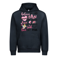 Navy christian valentines Urban Hoodie - MaliasSmallBusiness