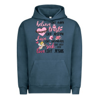 Pigment Midnight Navy christian valentines Urban Hoodie - MaliasSmallBusiness