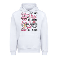 White christian valentines Urban Hoodie - MaliasSmallBusiness