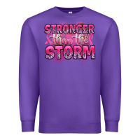 Purple stronger than the storm Premium Sweatshirt - Artiststas